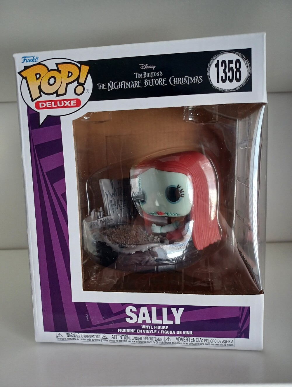 Sally The Nightmare Before Christmas 1358 Deluxe Vinyl Figure Funko Pop Toy